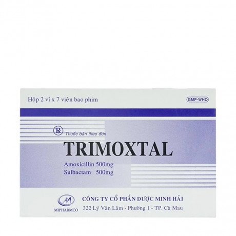 Trimoxtal 500/500mg (2vi x 7vien)