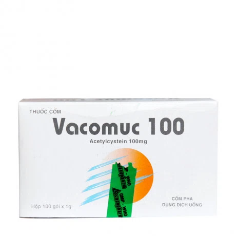 Vacomuc 100mg (100 gói x 1g/hộp)