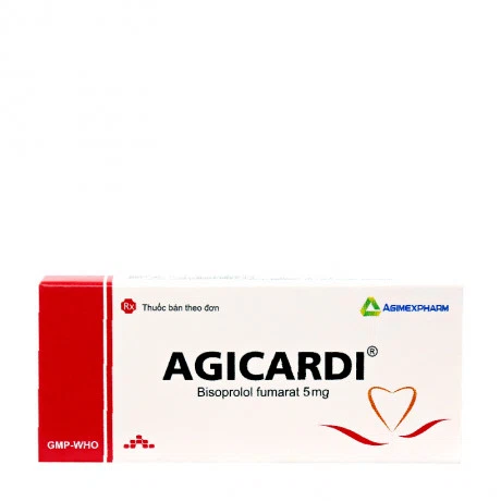 Agicardi 5mg ( Hộp 3 vỉ x 10 viên)