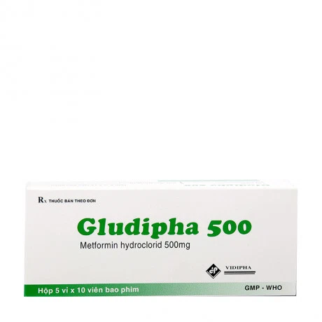 Gludipha 500mg (5vi x 10vien)
