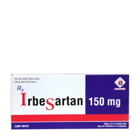 Irbesartan 150mg Domesco (2vi x 14vien)