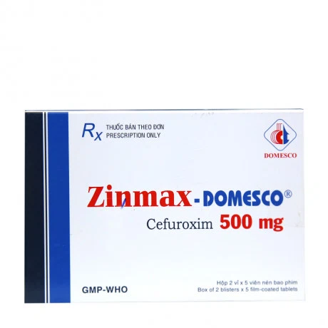 Zinmax 500mg (2Vi x 5Vien)