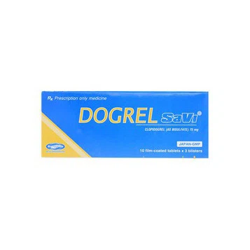 Dogrel Savi 75mg (3Vi x 10Vien)