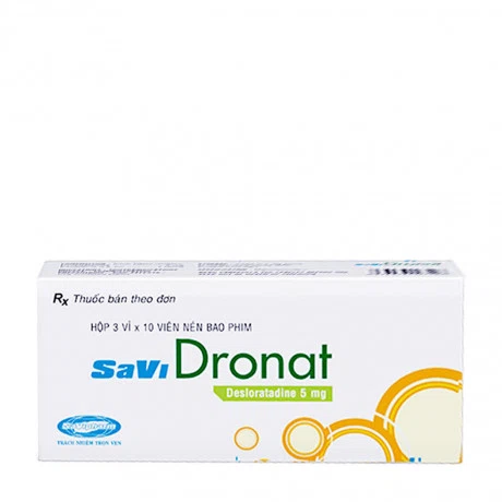 SaVi Dronat 5mg (3 Vỉ x 10 Viên/hộp)