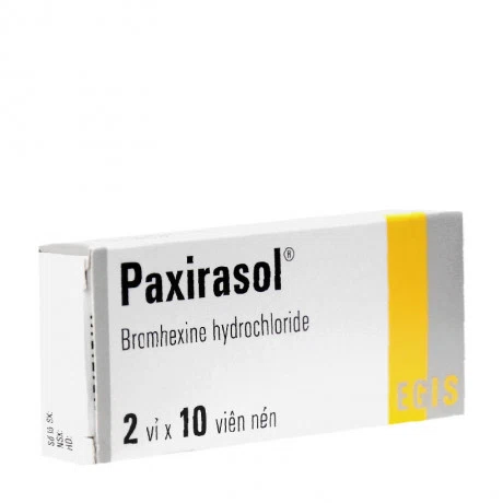 Paxirasol 8mg (2Vi x 10Vien)