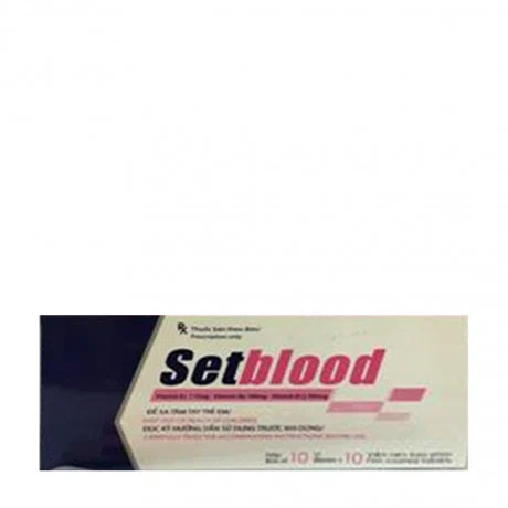 Setblood (10 vỉ x 10 viên/hộp)