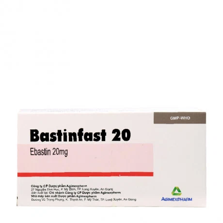 Bastinfast 20mg (10vi x10vien)