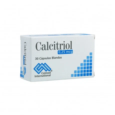Calcitriol 0.25mcg (3Vi x 30Vien) Thay đổi qui cách
