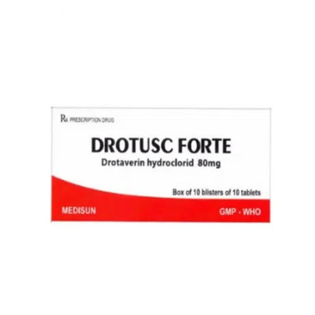 Drotusc Forte 80mg (10Vi x 10Vien)
