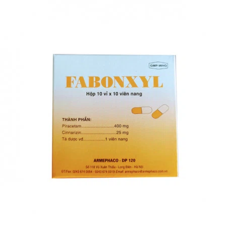 Fabonxyl (Hộp 10 vỉ x 10 viên)
