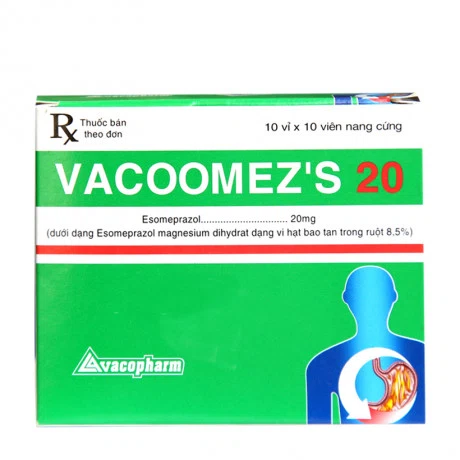 Vacoomez's 20 20mg (10 vỉ x 10 viên/hộp)