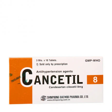 Cancetil 8mg (3Vi x 10Vien)