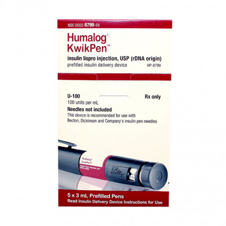 Humalog Kwikpen 100IU/ml (5But x 3ml) Inj