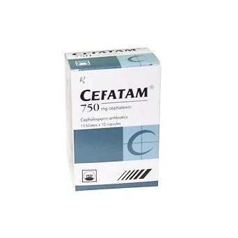 Cefatam 750mg (10vi x 10vien)