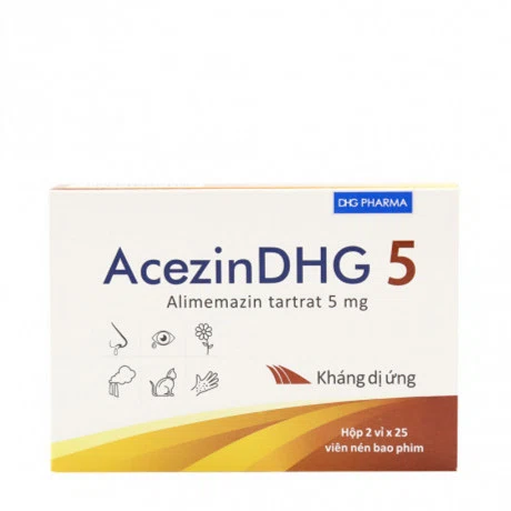 AcezinDHG 5mg (2vi x 25vien)