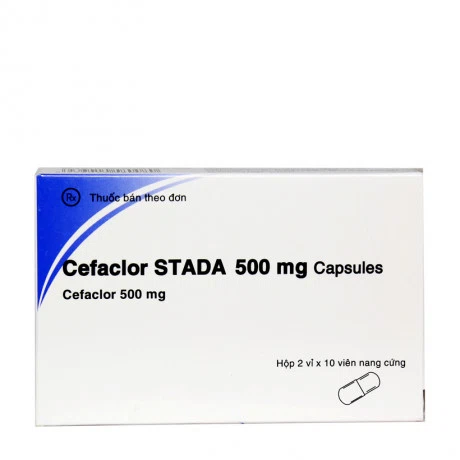 Cefaclor Stada 500mg (2vi x 10vien)