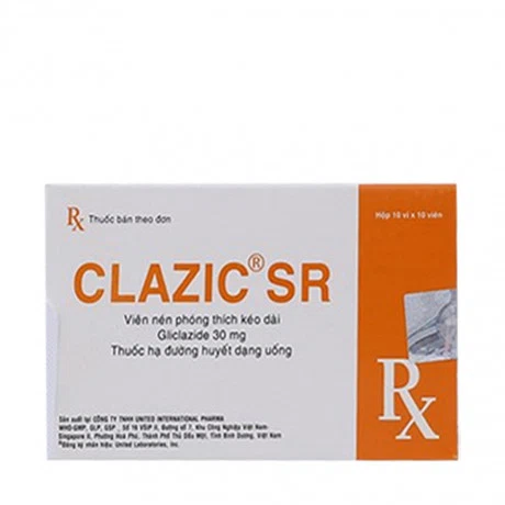 Clazic SR 30mg (Hộp 50 vỉ x 10 viên)