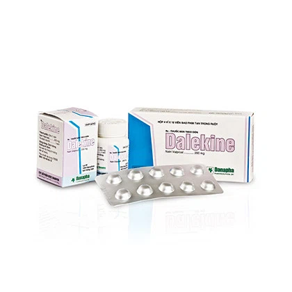 Dalekine 500mg (4Vi x 10Vien)