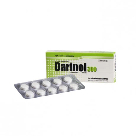Darinol 300mg (2Vi x 10Vien)