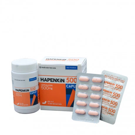 Hapenxin 500mg (10Vi x 10Vien)