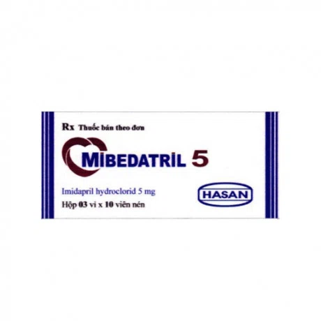 Mibedatril 5 (Hộp 5 vỉ x 10 viên)