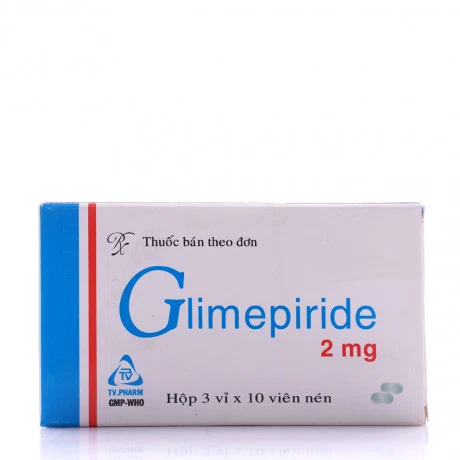 Glimepiride 2mg (3vi x 10vien)