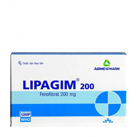 Lipagim 200 (Hộp 3 vỉ x 10 viên)