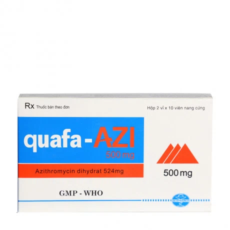 Quafa - Azi 500mg (2vi x 10vien)