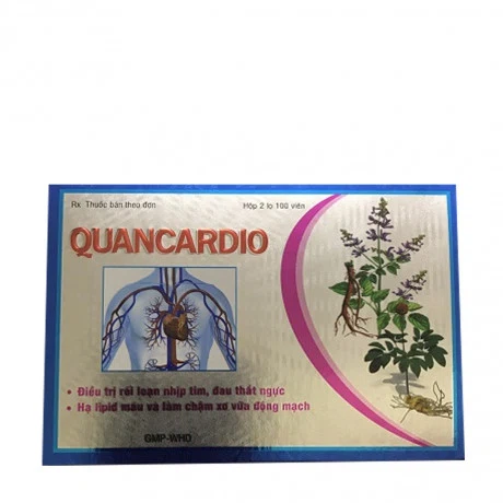Quancardio (2 lọ x 100 viên)