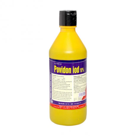 Dung dịch dùng ngoài Povidon Iod 10% Quảng Bình sát trùng ngoài da (chai 20ml)