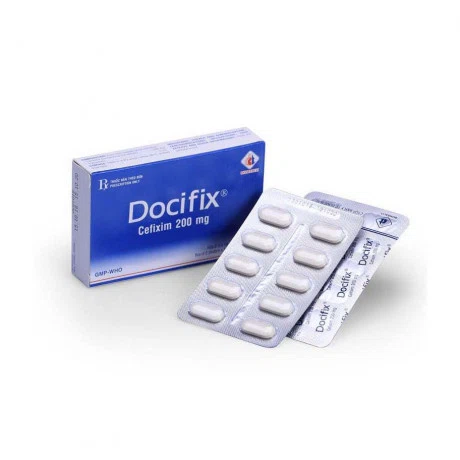 Thuốc kháng sinh Docifix 200mg (2 vỉ x 10 viên)