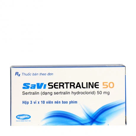 SaVi Sertraline 50mg (3Vi x 10Vien)