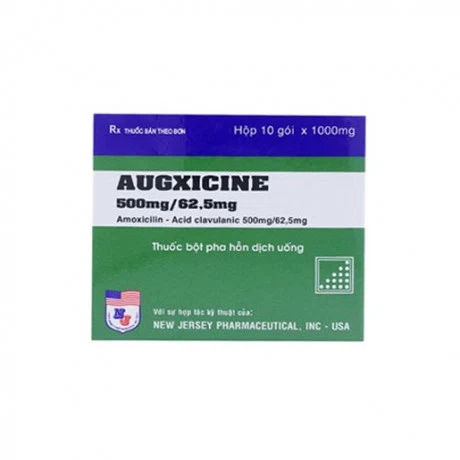 Augxicine 500/62,5mg (Hop 10Goi)