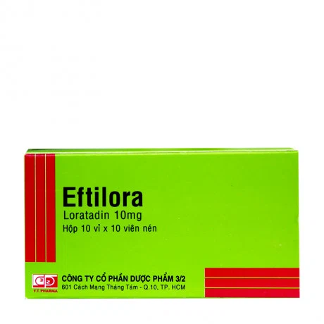 Eftilora 10mg (10vi x 10vien)