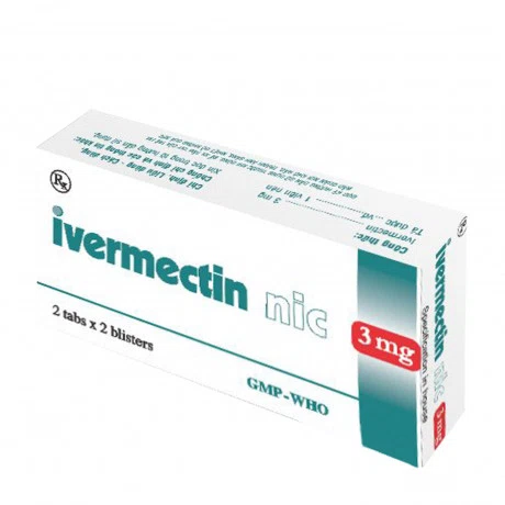 Ivermectin 3mg (1 vỉ x 4 viên)