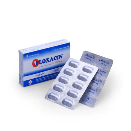 Ofloxacin 200mg (10vi x 10vien)
