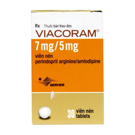 Viacoram 7mg/5mg tab (30vien/hop)