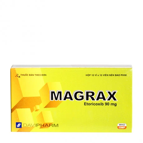 Magrax 90mg (Hộp 4 vỉ x 7 viên)