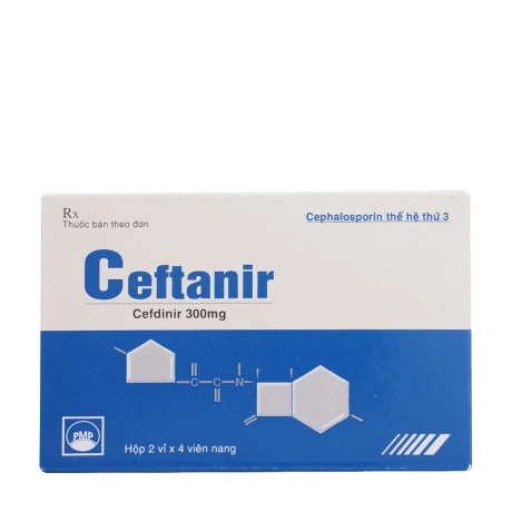 Ceftanir 300mg (2Vi x 4Vien)
