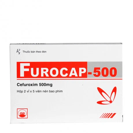Furocap 500mg (2 vỉ x 5 viên/hộp)
