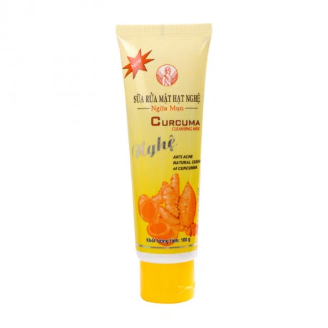 Sữa rửa mặt hạt nghệ ngừa mụn Thorakao (100g)