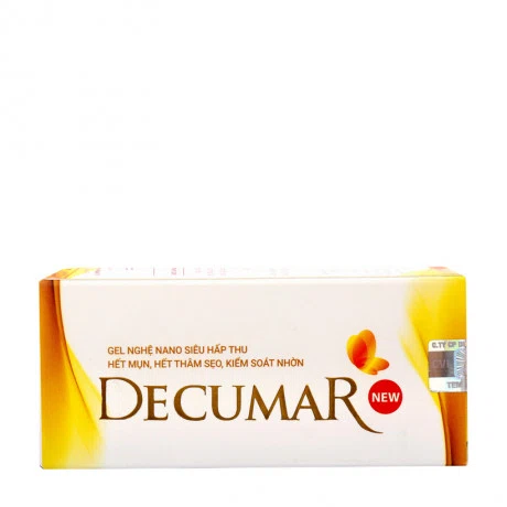 Decumar Gel Nghe Nano Tri Mun & Mo Vet Tham & Kiem Soat Nhon New (20G)