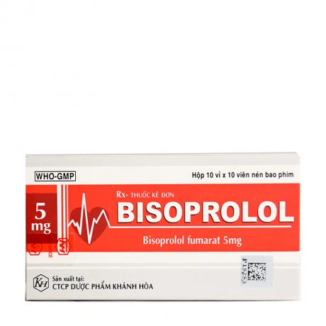Bisoprolol 5mg (10vi x 10vien)Khanh Hoa
