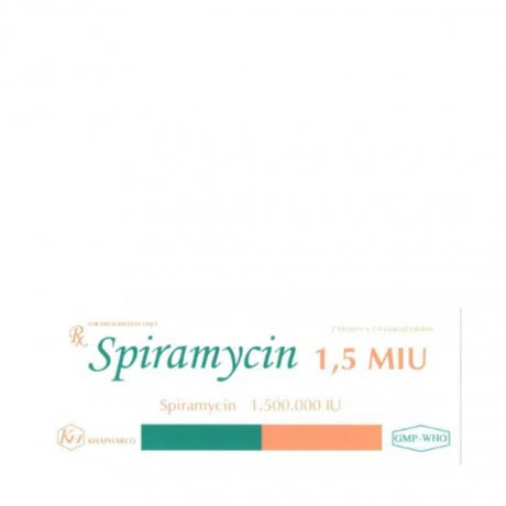 Spiramycin 1,5 MIU K.Hoa (2vi x 10vien)
