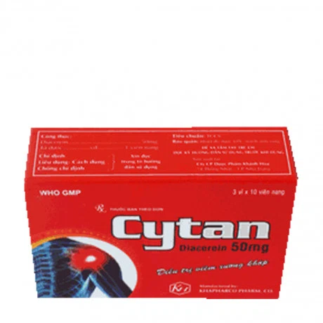 Cytan 50mg (3vi x 10vien) K.Hoa