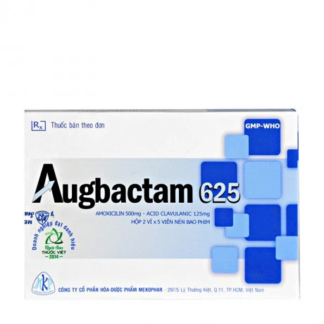 Augbactam 625mg (2vi x 5vien) Mekophar