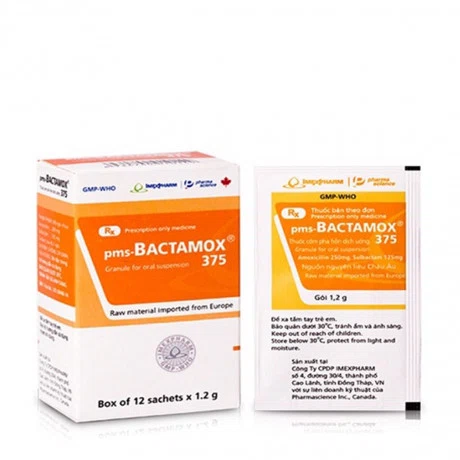 Bactamox 375mg (Hop 12goi) Imexpharm