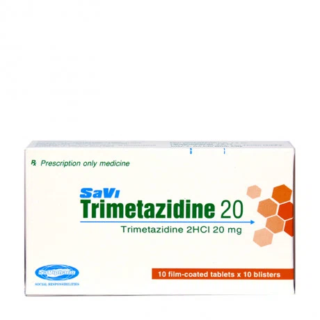 Savi Trimetazidine 20mg (10Vi x 10Vien)