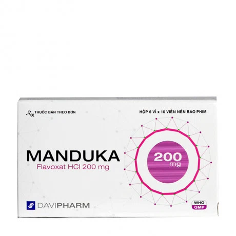 Manduka 200mg (Hộp 6 vỉ x 10 viên)