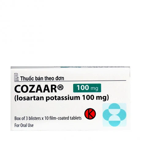 Cozaar 100mg (3Vi x 10Vien)